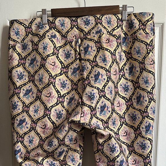 Soft Surroundings Women's 1X Perfect Ponte Pull-on Straight Leg Rockcress Pant - Picture 3 of 8